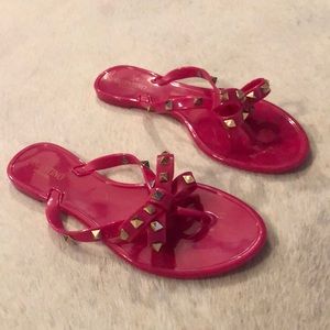 Valentino sandals!  Fuchsia beautiful